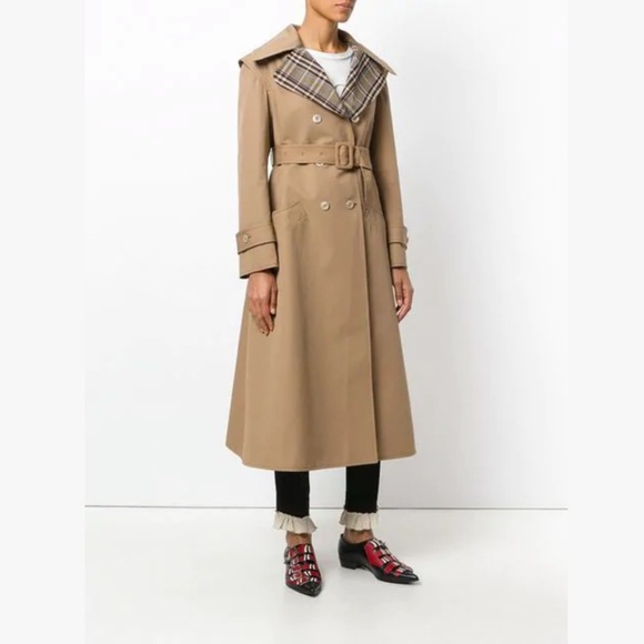 NWT Authentic Gucci butterfly gabardin trench coat - Picture 4 of 13